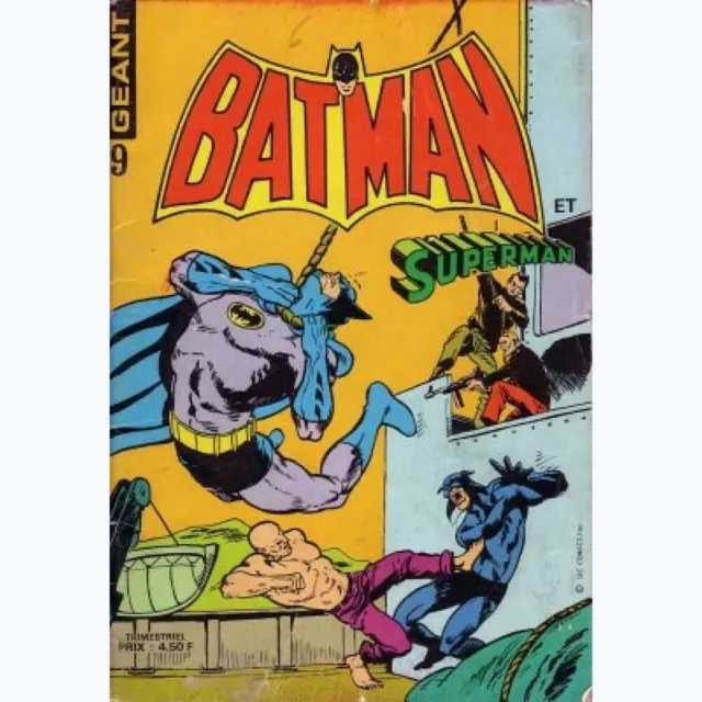 Batman et Superman géant N°9 | Collectif | Etat correct