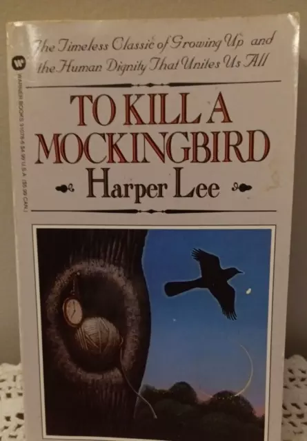 To Kill a Mockingbird Harper Lee 1982 Warner Paperback Classics Homeschool