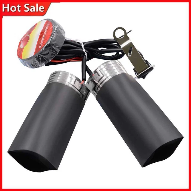 CS-054B1 12V Universal Motorcycle Motorbike Handlebar Warm Heated Grip Pad Kit