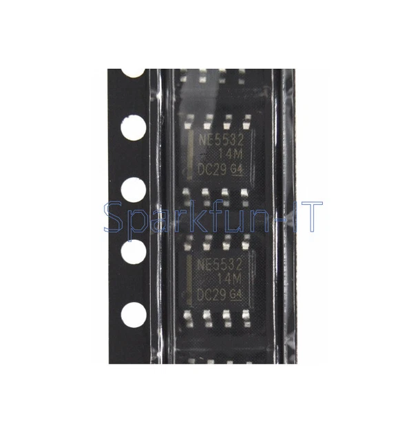 5 Pezzi Circuiti Integrati NE5532 SMD | Amplificatore Operazionale Dual A Basso Rumore - STMicroelectronics - Foto 8