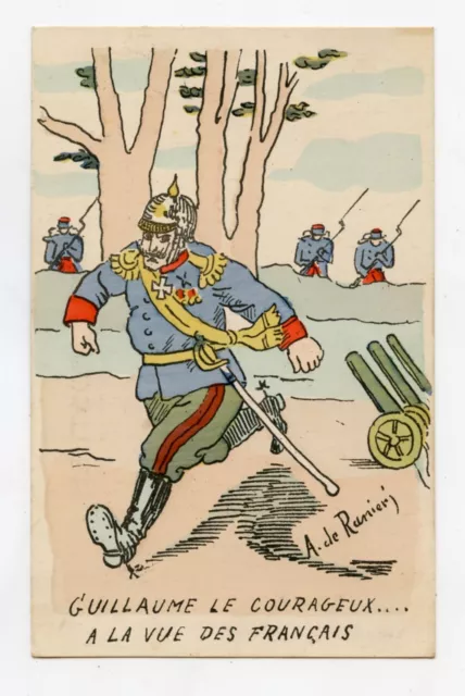 WW1. Guerre. Satira E Propaganda. Guglielmo II. il Kaiser