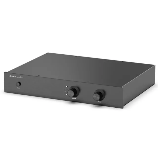 BZ4307 Black All Aluminum Chassis Audio Preamplifier Case Amplifier Enclosure