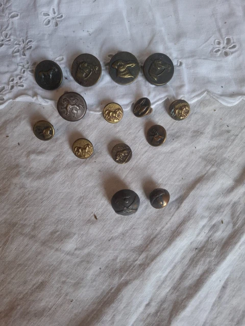 LOT DE BOUTON Chasse vénerie EUR 11,90 - FR