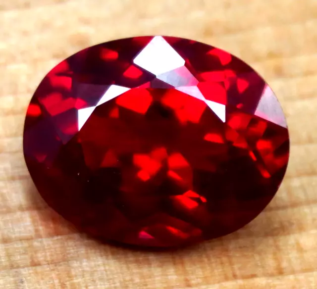 Flawless Red Ruby 10 Ct+ Natural Treated Mogok Oval Cut Loose Gemstone