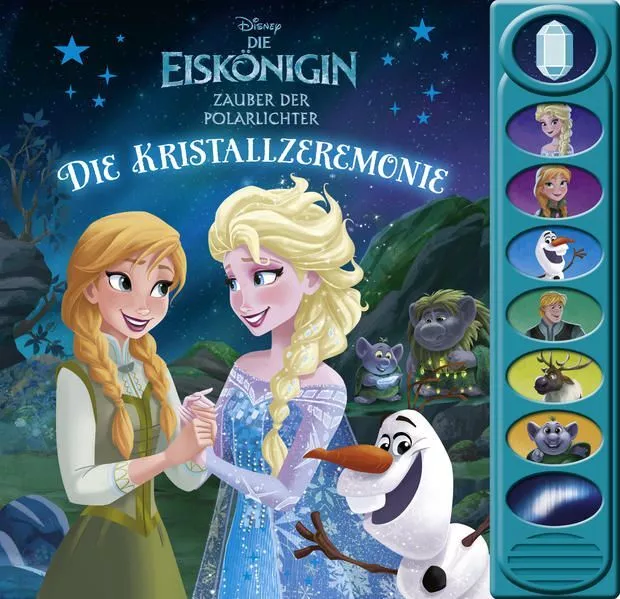 Disney - Die Eiskönigin, Die Kristallzeremonie - interaktives Bilderbuch mit 8 z