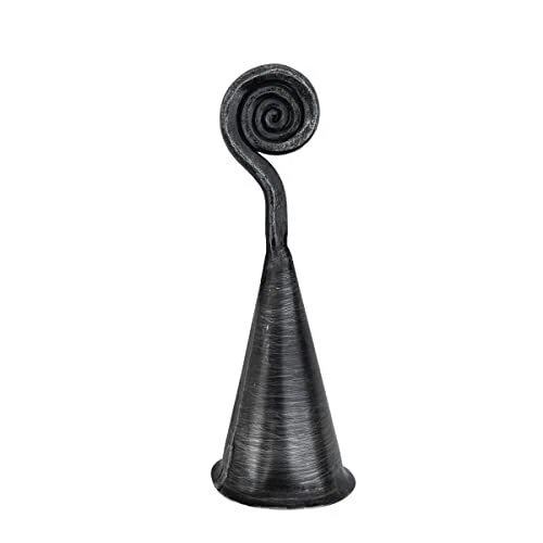 Hand Forged Spiral Candle Snuffer Handmade Wrought Iron Candle Snuffer Blacks...