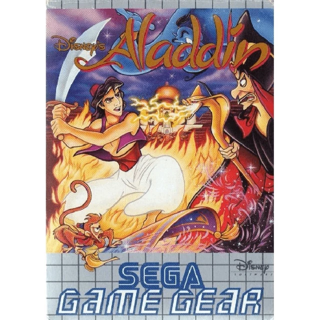 Console Portable Sega Game Gear Avec Le Jeu Aladdin - Version Complète Avec Mode D'emploi - Très Bon état