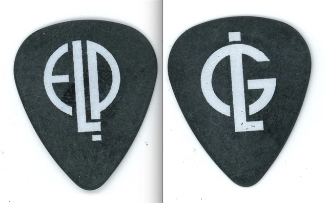 Emerson Lake & Palmer Greg Lake Guitar Pick - 2010 High Voltage Tour Emerson Lake & Palmer Greg Lake Guitar Pick - 2010 High Voltage Tour