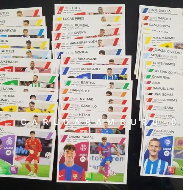 Set Completo Tercera Edicion Liga Este 2023-24 Panini 💵🇪🇸⚽🏆🏆⚽🇪🇸💵