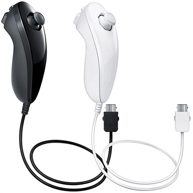 1/2PCS Nunchuck For Nintendo Wii Wii u Nunchuk Controller Remote Console