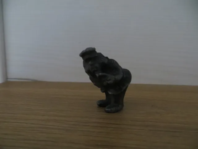 Zinnfigur * Comicfigur Hund Polizist ??? * Höhe 4 cm * Figur massiv Setzkasten