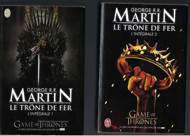 LE TRÔNE DE fer George Martin l'intégrale tomes 1 à 5 J'ai Lu EUR 29,90