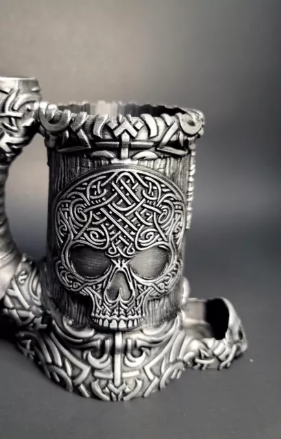 Skull Dice Tower Can Holder Multi-Use D&D | Pathfinder | Tabletop | 3D Printed