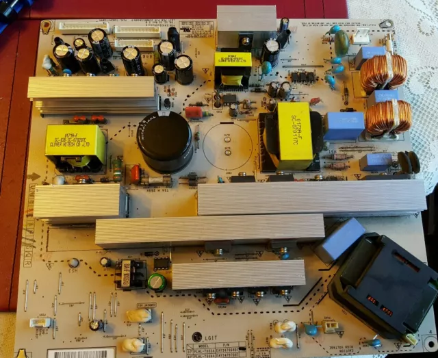 LG 37" LCD TV Repair Kit Capacitors 37LC46 Power board EAY34796801 plhl-t603a