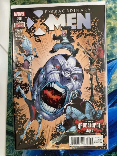 Extraordinary X-Men #8  Apocalypse Wars Marvel Comics Near Mint Unread