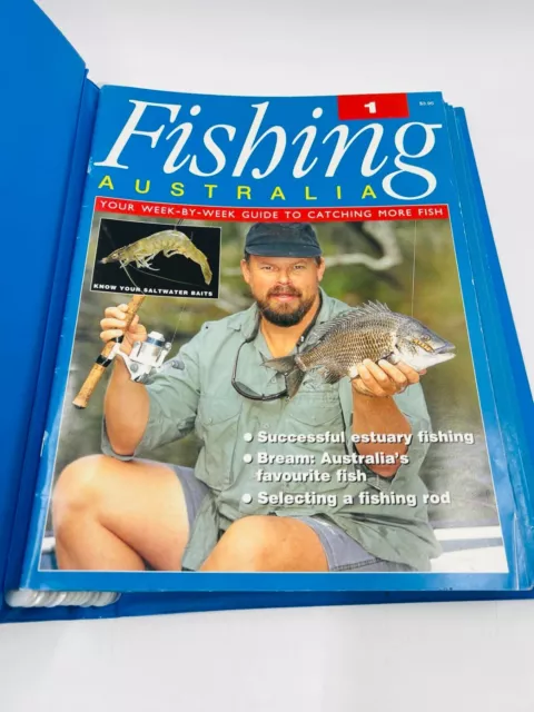 VINTAGE FISHING AUSTRALIA Magazine Collection Folders 1-4 Complete 1996  w/Binder $110.00 - PicClick AU