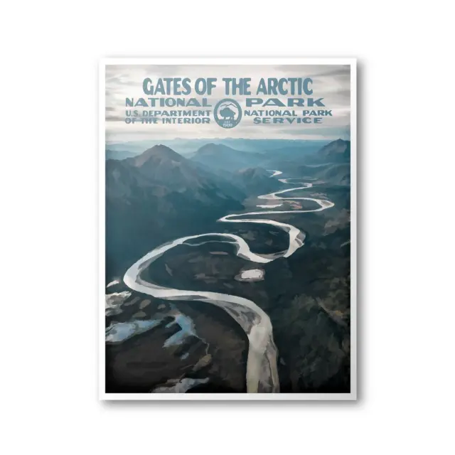 Gates Of The Arctic National Park Poster