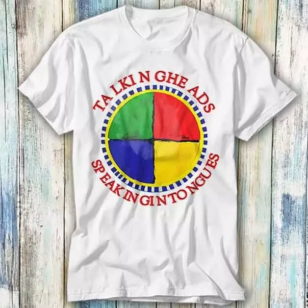 Talking Heads Speaking In Tongues Rock Punk T Shirt Meme Gift Top Tee Unisex 717