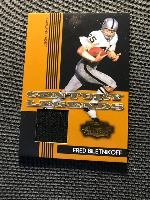 Fred Biletnikoff GAME-WORN JERSEY NOT A RELIC Oakland/Las Vegas Raiders Free SHP Fred Biletnikoff GAME-WORN JERSEY NOT A RELIC Oakland/Las Vegas Raiders Free SHP