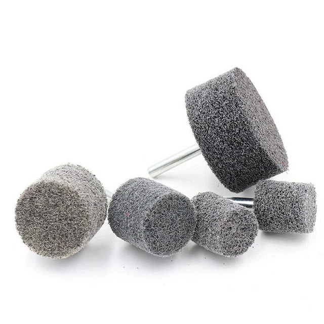 Lot De 42 Têtes De Ponçage En Corindon Pour Dremel - 3 Formes (cône, Cylindre Petit/grand) - Tige 3,17 Mm