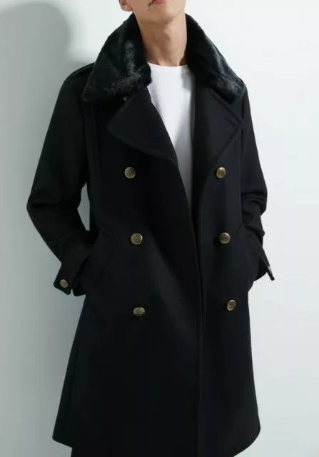 Manteau fourrure top zara homme