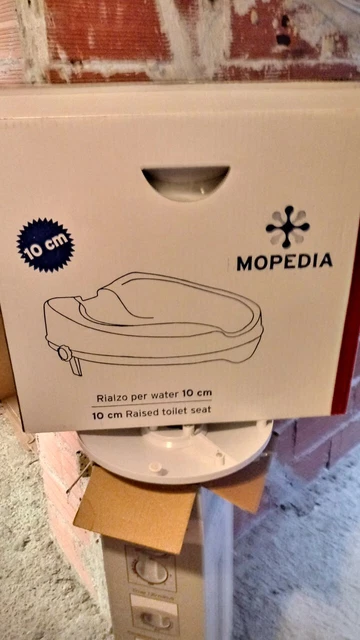 Rialzo WC 10 cm - Ausilio bagno per disabili e anziani