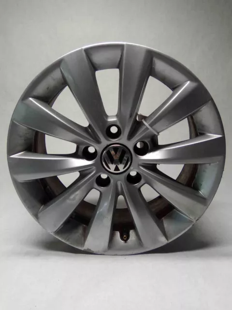 2012-2015 Volkswagen Passat Wheel Rim 16 Inch Alloy 10 Spoke 16x6.5 561601025