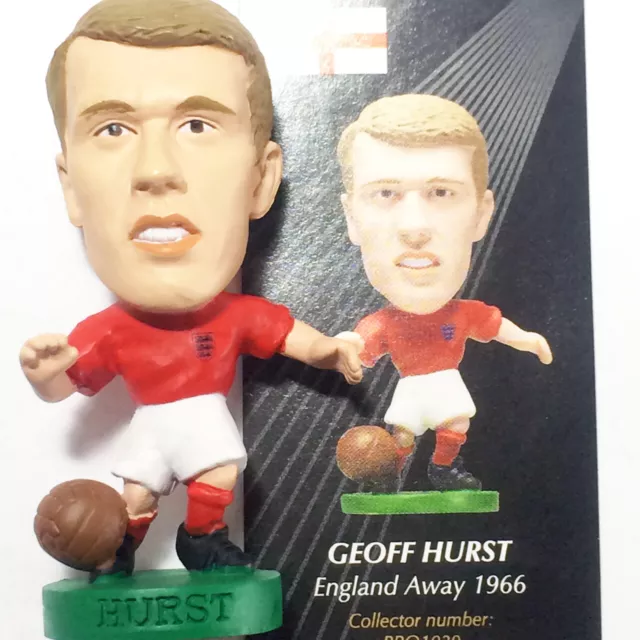 HURST England 1966 Away Corinthian Prostars Elite Figure Loose/Card PRO1029