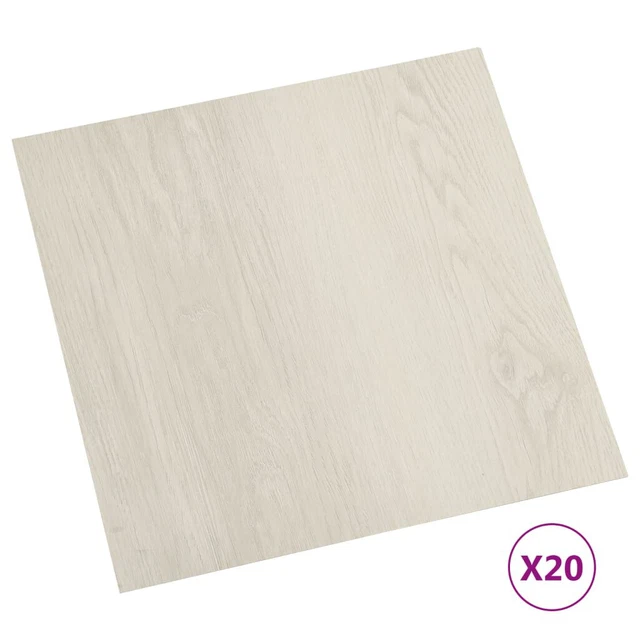 Vidaxl selbstklebende Bodenbeläge 20 Stck. PVC 1,86 M2 beige