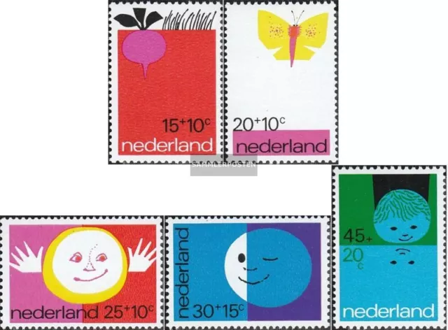 Niederlande 969-973 (kompl.Ausg.) postfrisch 1971 Voor het Kind