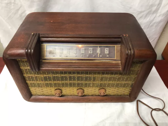 VINTAGE RARE Bendix 636C Tabletop Tube Radio WORKS VINTAGE RARE Bendix 636C Tabletop Tube Radio WORKS