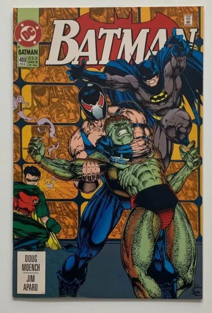 Batman #489. KEY 1st Azrael as Batman 1st print (DC 1993) NM condition issue.