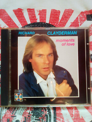 MC RICHARD CLAYDERMAN Moments of love SIGILLATA italy BMG NK 71727 cd lp dvd vhs 