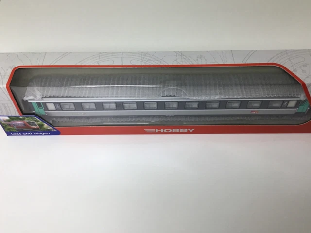 2 voitures Corail Vtu 1 + 2 CL, Intercités REMI, Sncf, Ep VI - PIKO 97134 - HO 1/87