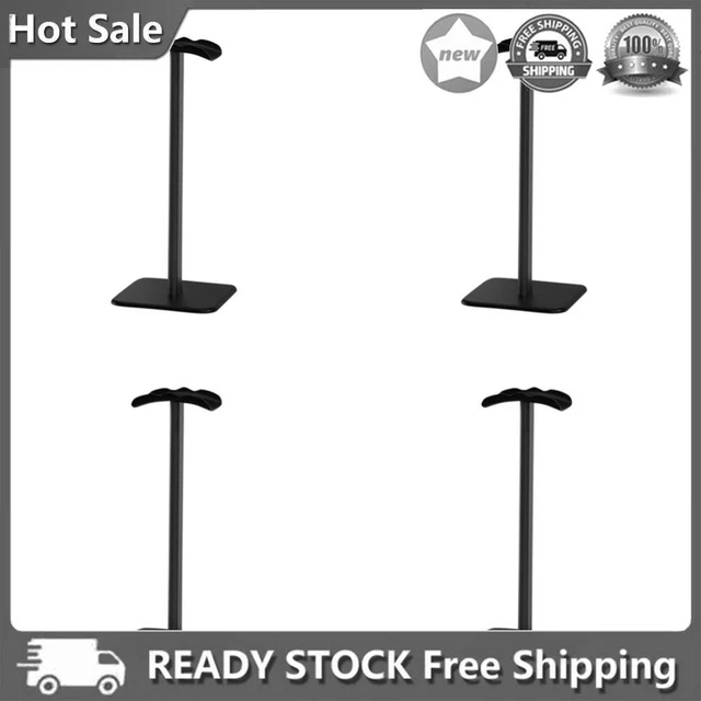 Holder Non-Brief Headset Headphone Stand Hanger for All Headphones (Black)