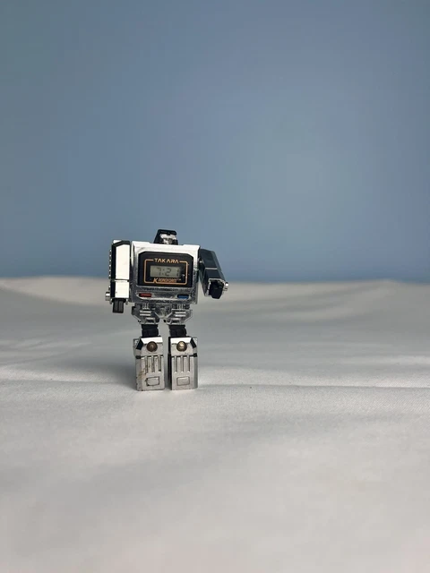 TAKARA Kronoform G1 Transformers Watch Vintage 1983 Working Rare silver model TAKARA Kronoform G1 Transformers Watch Vintage 1983 Working Rare silver model
