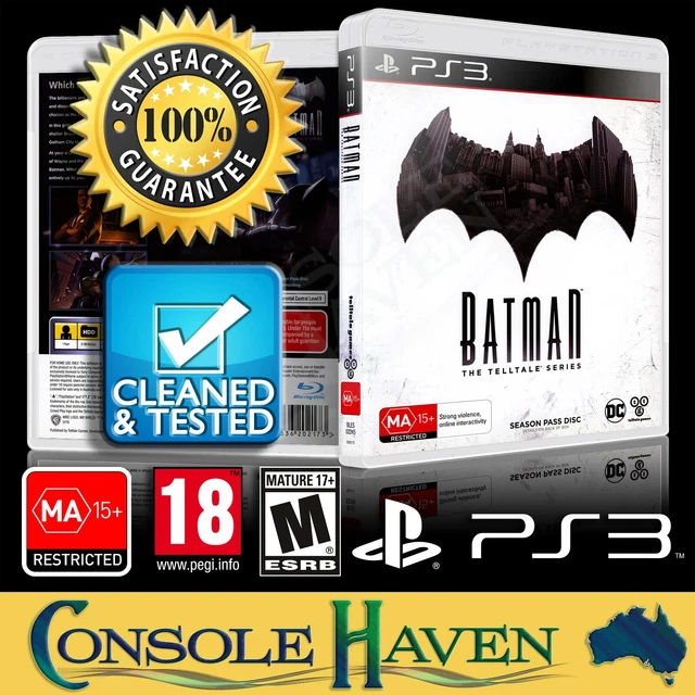 Batman the best sale telltale series ps3