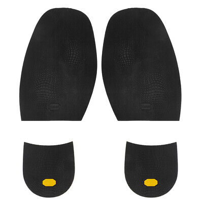 ouken Gomma Uomini Fai da Te Stick su Suole Tallone Calzoleria Anti Slip Grip-Pad in Gomma Scarpe Fai da Te Stick su Suole Calzoleria Pad 1 Coppia 