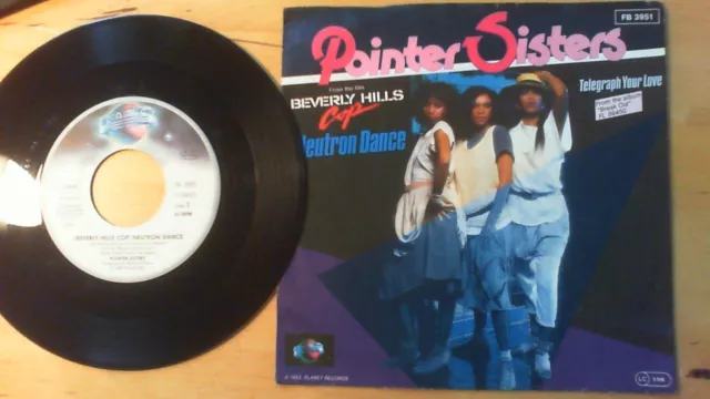 Pointer Sisters – Neutron Dance, 7" Vinyl Single 1985