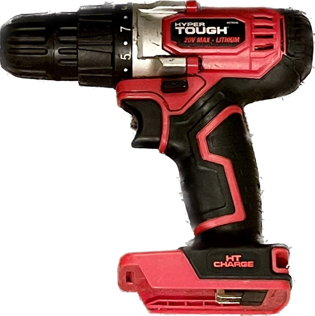 Hyper tough 20v max lithium drill deals