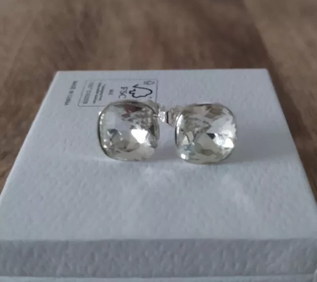 Silver Halo Stud Earrings | Warren James