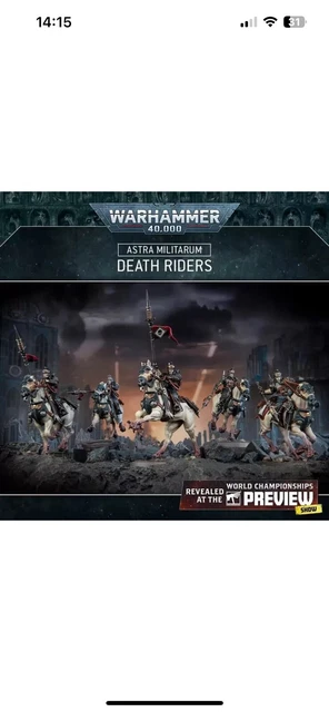 DEATH KORPS OF Krieg Army Set - Death Riders x 5 Pre-order BRAND 0.00 ...