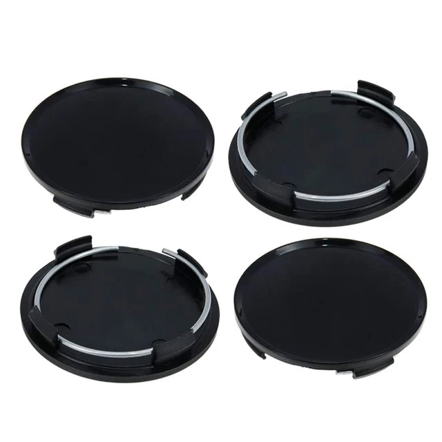Lot de 4 couvercles anti-poussière blanc 63 mm capuchon blanc de qualité supé