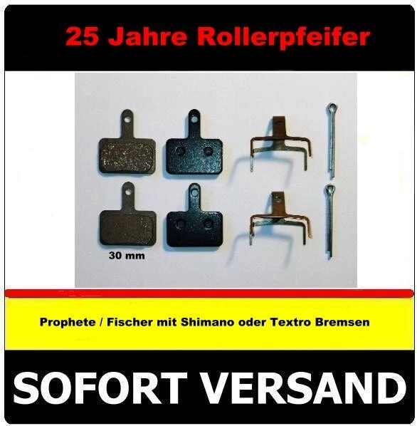 Bremsklötze Scheibenbremsbeläge MCB 550 ABE Für  Produktbild-Vorschau 6