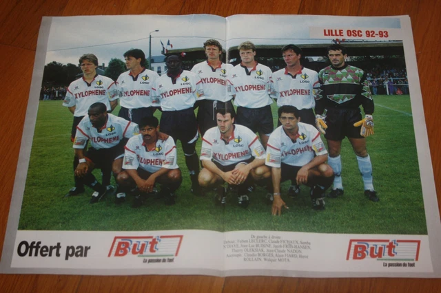 Poster / Page équipe LOSC Lille 1963/64 – Original – Collection