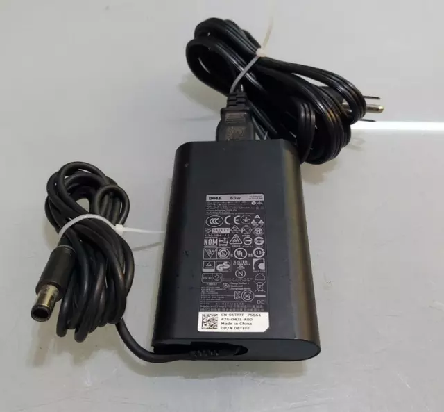 Genuine Dell 19.5V 3.34A 65W AC/DC Adapter For PA-12 Family LA65NS2-01 LA65NM130 Genuine Dell 19.5V 3.34A 65W AC/DC Adapter For PA-12 Family LA65NS2-01 LA65NM130