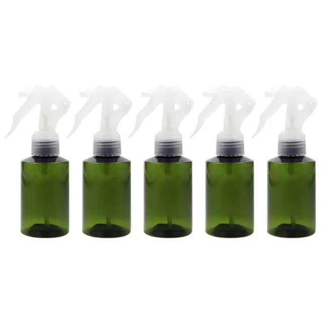 5PCS Green Leak Proof Water Bottles with Adjustable Nozzle for Planting