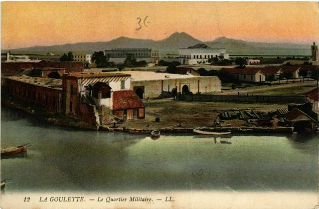CPA AK La GOULETTE Le Quartier Militaire TUNISIA (748271)