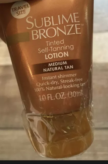 Sublime tanning lotion medium natural travel size 1 oz