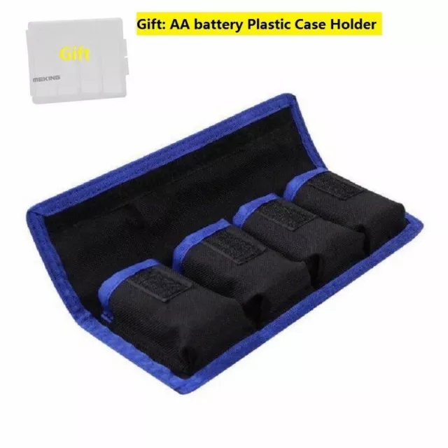 DSLR Battery Bag Holder Protective Case Pack for Canon LP-E6 LP-E8 LP-E10 LP-E12